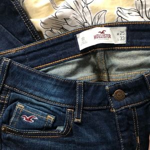 Hollister dark wash jeans